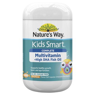 Natures Way Kids Smart Complete Multivitamin 100 Capsules