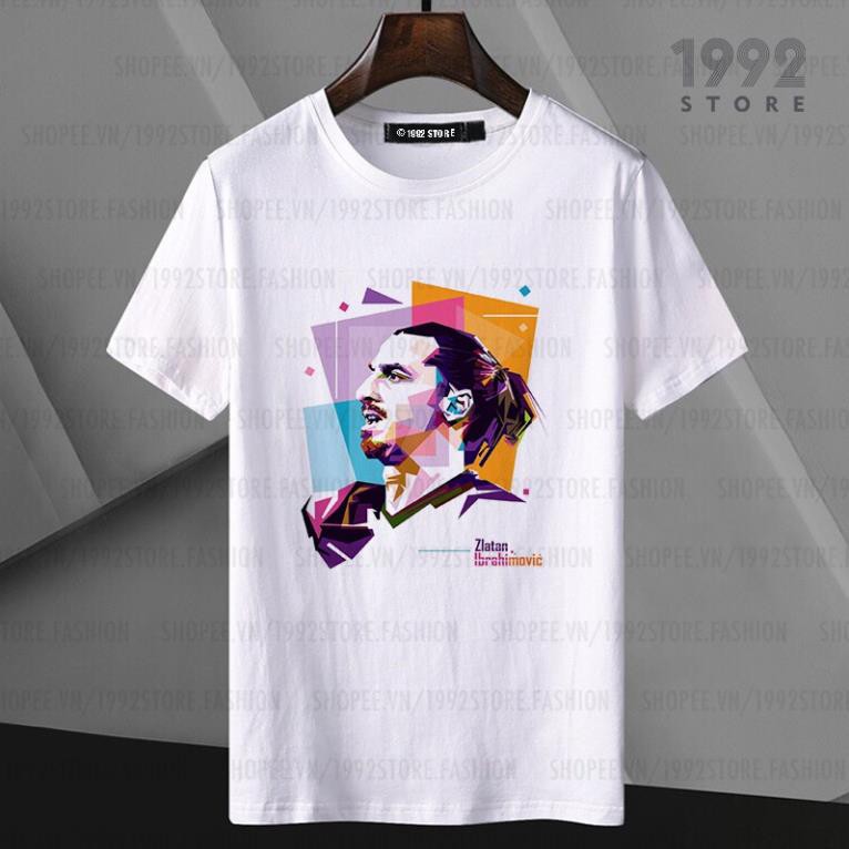 เสื้อยืดแขนสั้น Zlatan Ibrahimovic Pop Art