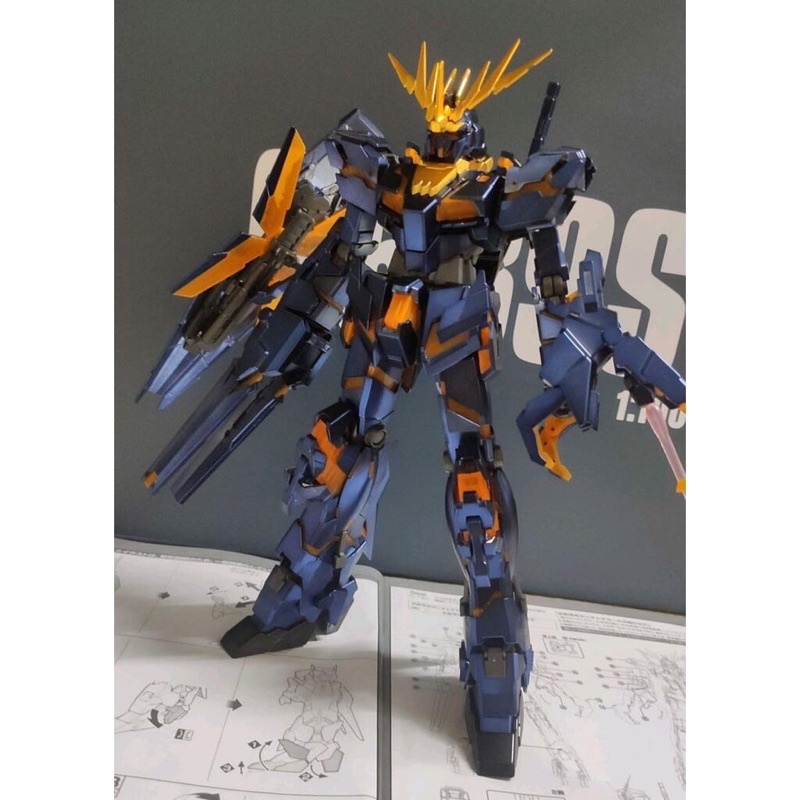 MG 1/100 Unicorn Gundam Banshee Titanium Finish [Daban] รหัส 6639S