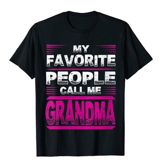 [COD]ขายดี เสื้อยืดลําลอง แขนสั้น พิมพ์ลาย My Favorite People Call Me Grandma สไตล์ฮิปฮอป สําหรับผู้ชาย ผู้หญิง FEegmc00