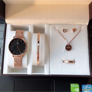 Dw00100161 Full Accessiries 5 in 1 Rose gold