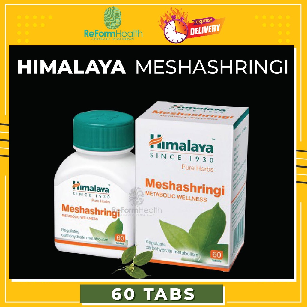 (Exp: 06/2024) แท็บ wellness HIMALAYA Meshashringi Metabolc 60