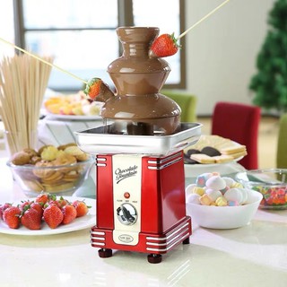 เครื่องทำน้ำพุช็อคโกแลตเครื่องคั้นน้ำตกอัตโนมัติChocolate fountain machine automatic waterfall machine juicer