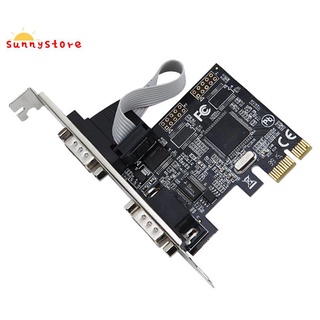 Pcie To Serial Ports Rs232 Interface Pci-E Pci Express Card อะแดปเตอร์การ์ดควบคุมอุตสาหกรรมสําหรับคอมพิวเตอร์