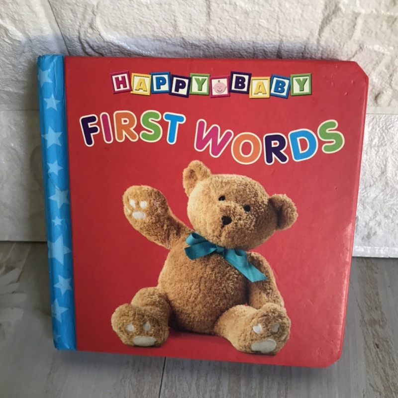 HAPPY BABY FIRST WORDS (board book )-bi4/1