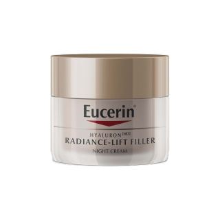 Eucerin Hyaluron-Filler + Elasticity Night Cream 50ml (ยูเซอริน ไฮยาลูรอน ลดเลือนริ้วรอย ยกกระชับ)