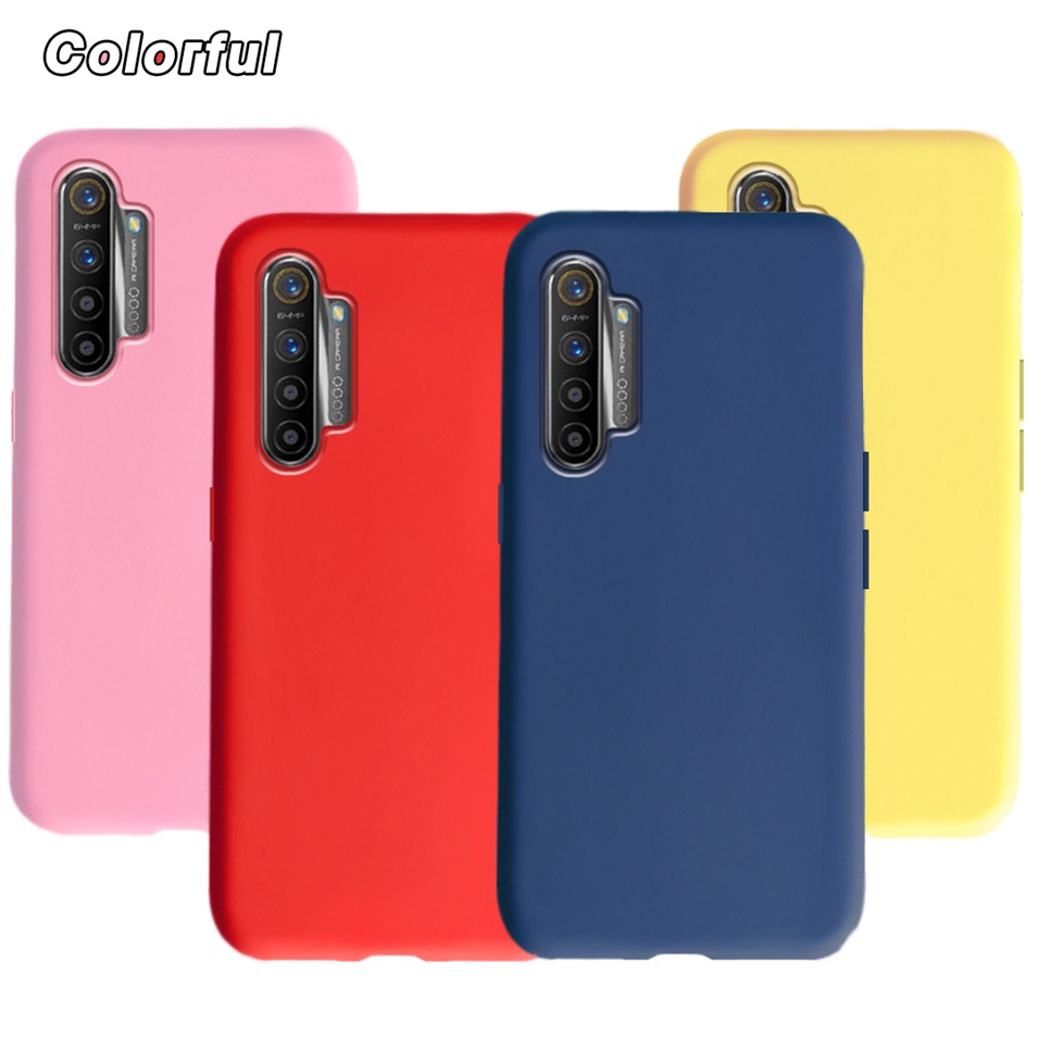 Oppo Realme XT / Realme X2 / RealmeX2 Pro เคสซิลิโคนเจลลี่นิ่ม สีลูกกวาด
