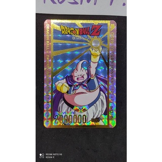 การ์ด dragon ball z Buu SR 181 ขอบทอง ใบหายาก ดราก้อนบอล โอเดนย่า สภาพสวย สำหรับสะสม super rare card