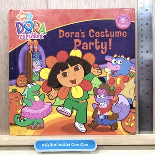 หนังสือนิทานภาษาอังกฤษ ปกแข็ง Nick Jr. Dora the Explorer - Doras Costume Party!