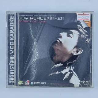 [00835] Karaoke Boy Peacemaker : Moment of Love (CD)(USED) ซีดี ดีวีดี สื่อบันเทิงหนังและเพลง มือสอง !!