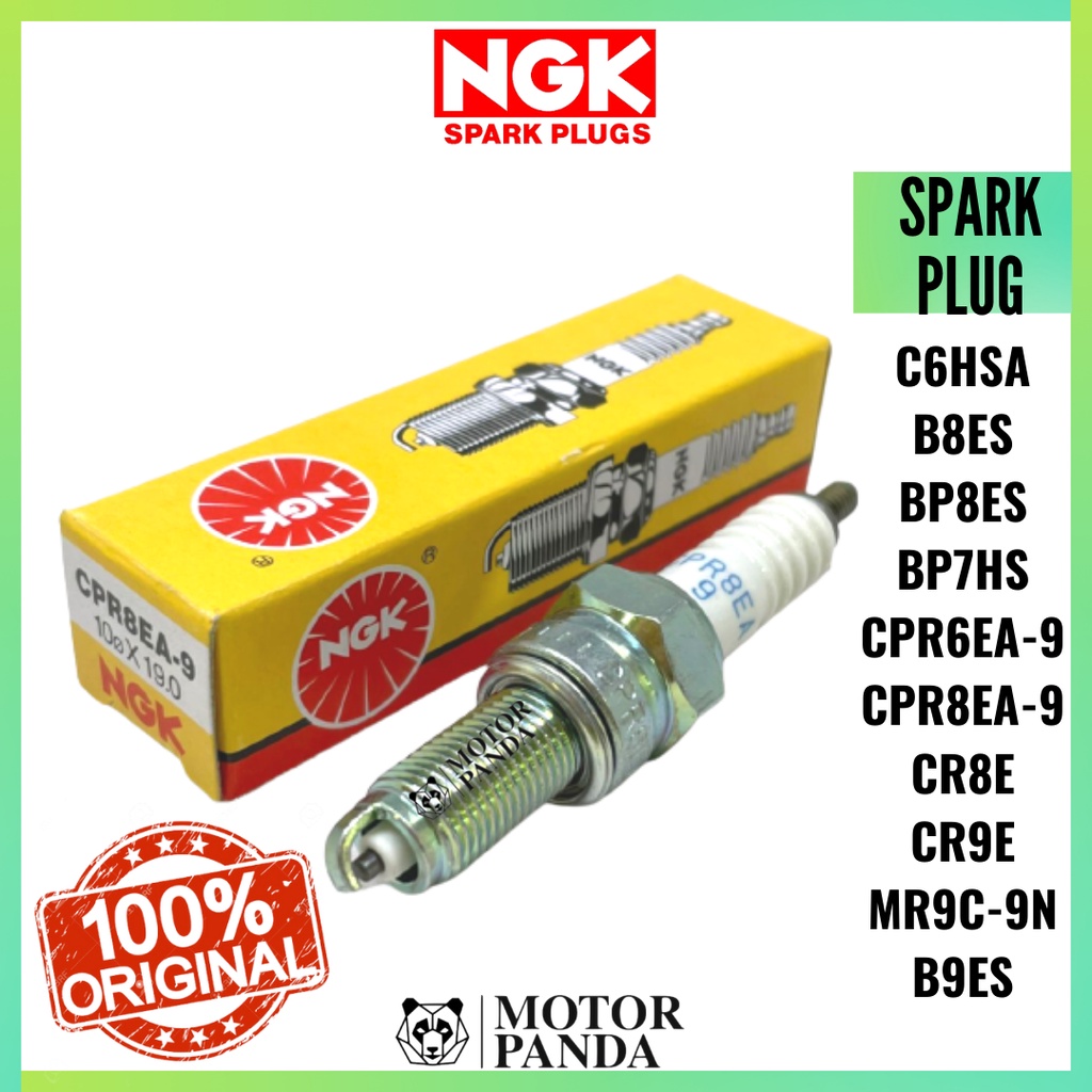 NGK PLUG MR9C-9N CPR8EA-9 CR8E C6HSA CPR6EA-9 B8ES B9ES BP7HS C7HSA BM6A SPARK PLUG Y15ZR LC135 RS15
