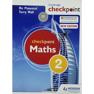 หนังสือ แบบเรียน คณิตศาสตร์ ภาษาอังกฤษ CAMBRIDGE CHECKPOINT MATHS2 258Page