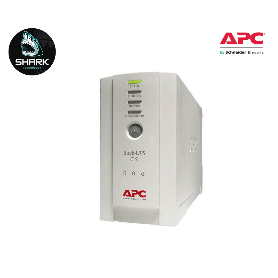 UPS (เครื่องสำรองไฟฟ้า) APC BK500EI (500 VA/300 WATT)
