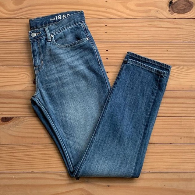 Boyfriend jeans กางเกงยีนส์ทรงบอย แบรนด์ Gap แท้ 100