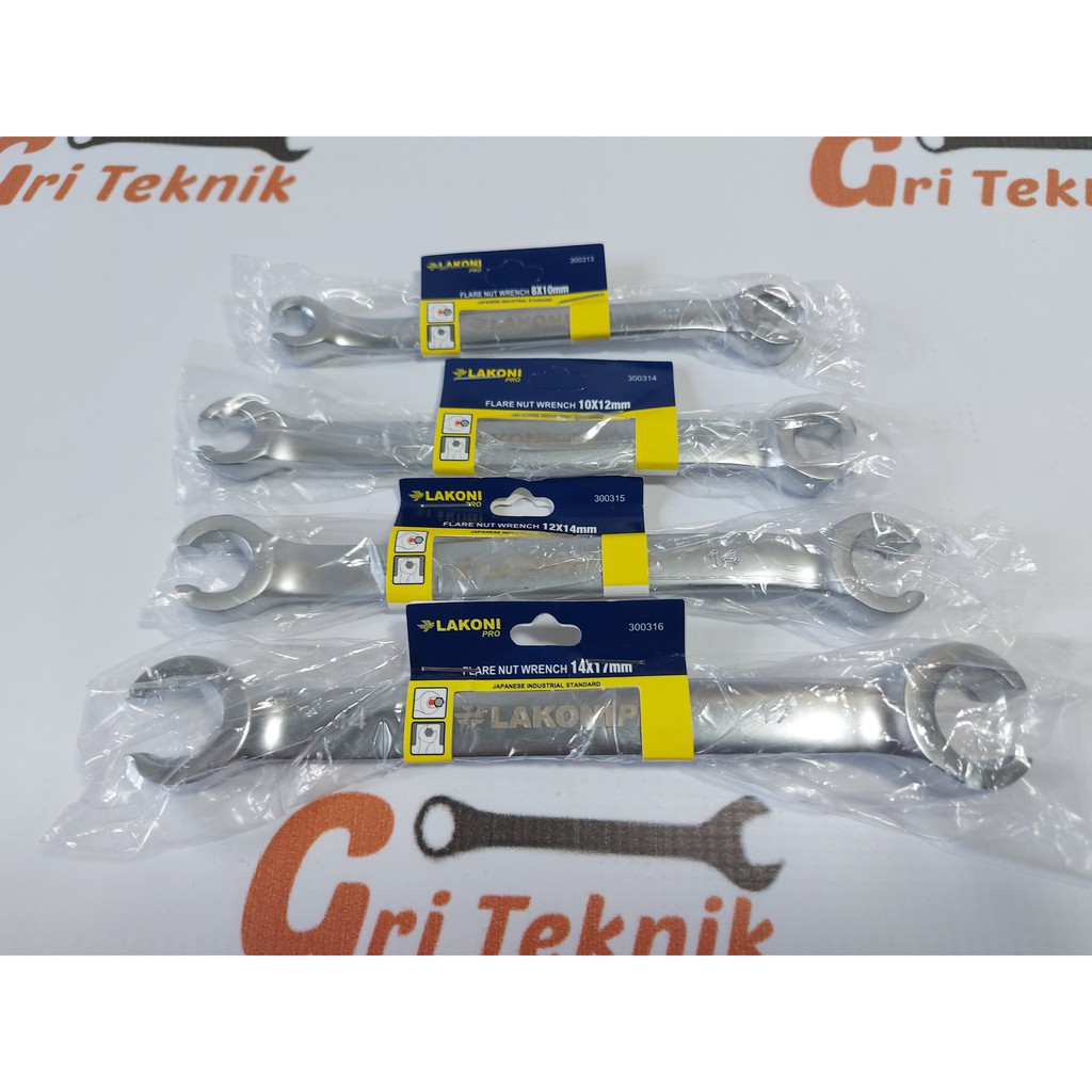 NEPEL LAKONI PRO PAS KEY / FLARE NUT WRENCH