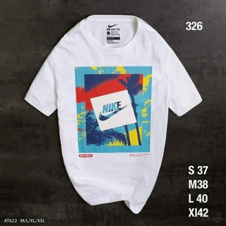 nike เสื้อยืดแขนสั้น