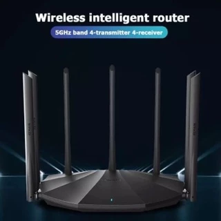 Tenda AC23 AC2100เราเตอร์6dBi 7เสาอากาศ Wifi Repeater 2.4Ghz 5GHz Dual Band รองรับ Windows10 Mac