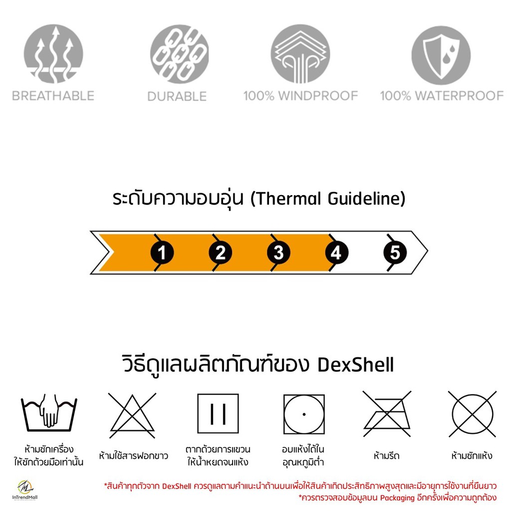 DexShell قبعة مقاومة للماء للشتاء — مموه — صورة 3