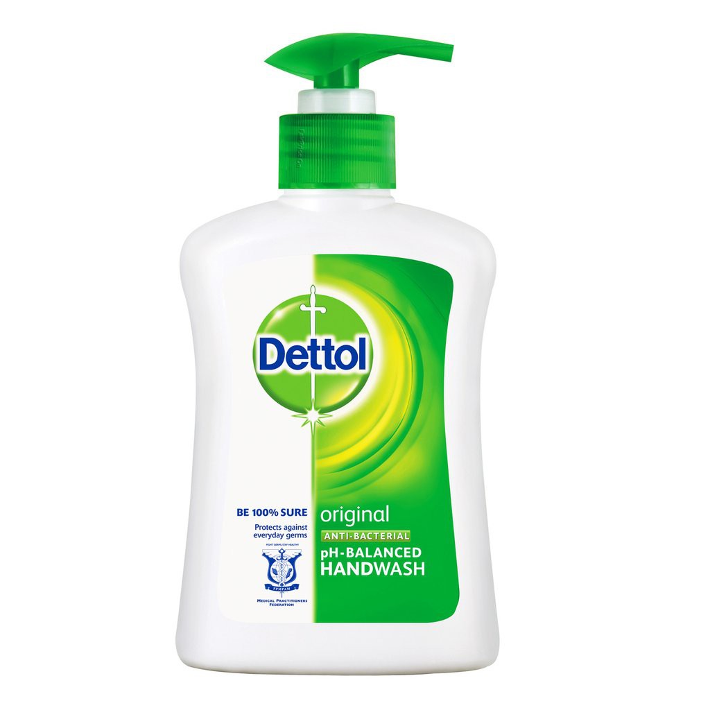 Dettol Anti-Bacterial Hand Soap Handwash Original สบู่เหลวล้างมือ 250ml