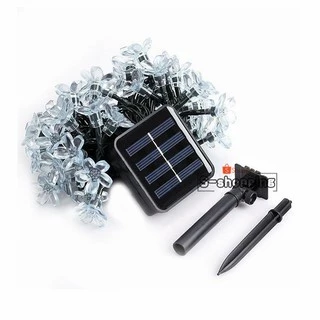 JX-30 Warm white Solar light 30 LED 8 โหมด 6.5m โคมไฟพลังงานแสงอาทิตย์สำหรับตกแต่ง