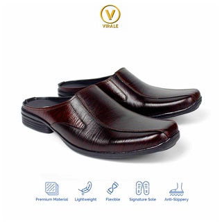 รองเท้าโลฟเฟอร์ผู้ชาย - รองเท้าโลฟเฟอร์หนังแท้แบบสวม S-02 CK