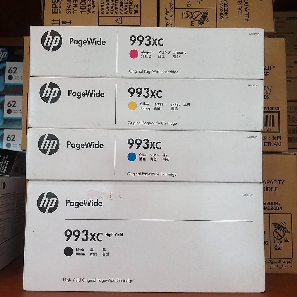 HP 993X High Yield สีฟ้า Cyan