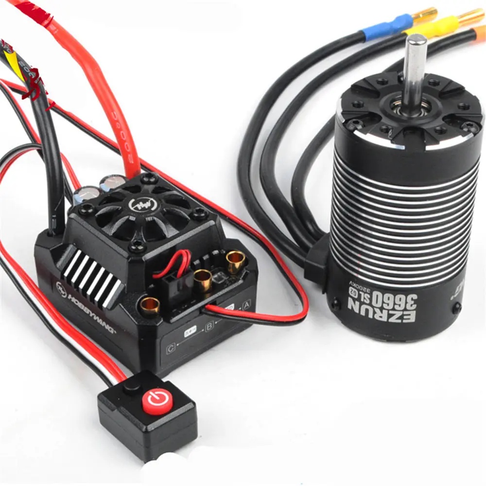 Hobbywing EZRUN MAX10 SCT 120A Brushless ESC   3660 G2 3200KV/ 4000KV/4600KV Sensorless Motor Set fo