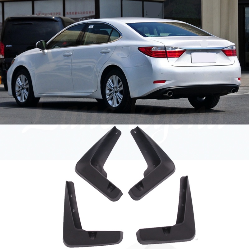 Set Molded Mud Flaps For Lexus ES ES350 ES300h ES250 20132018 Mudflaps
