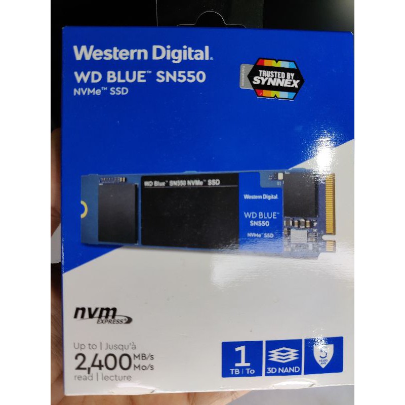 WD Blue NVME SN550 1TB