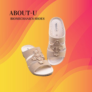 ABOUT-U รองเท้าเพื่อสุขภาพผู้หญิง ใส่สบาย น้ำหนักเบา เย็บรอบ…