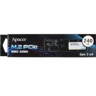 APACER SSD AS2280P2 M.2 PCIe Gen3 x2 SSD / 240GB /Warranty 3Year /NEW