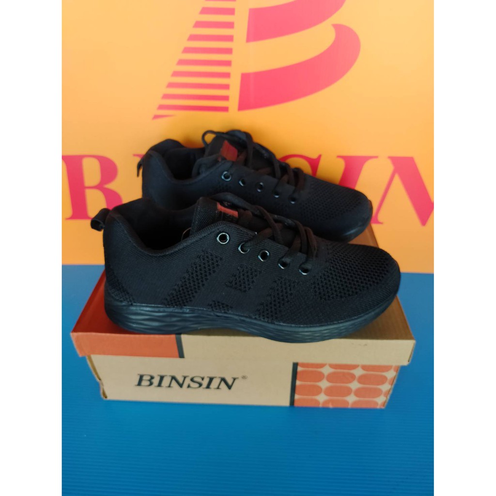 รองเท้าผ้าใบผู้หญิงสีดำเบนซิน[BINSIN][byBaoji]เบาสุดๆรุ่นBNS706สีดำ>37-41<ราคา650฿ลด350฿แบรนด์ที่อยู