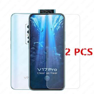 ฟิล์มกระจกนิรภัยโทรศัพท์มือถือ สำหรับ Vivo V 17 V 15 Pro V 19 V 9 V 11 V 11 I V 5 Y 11 Y 12 Y 15 Y 17 Y 19 Y 30 Y 50 Y 71 Y 81 Y 91 Y 93 Y 95 S1 2 ชิ้น