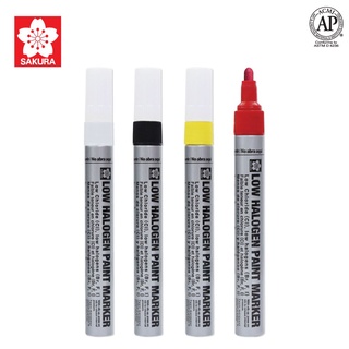 SAKURA (ซากุระ) ปากกาเพ้นท์ มาร์คเกอร์ โลว์ฮาโลเจน (LOW HALOGEN PAINT MARKER SAKURA) ปากกาเขียนเหล็ก รหัส XPMKB-LH