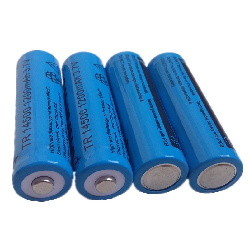 No 5 battery 14500 rechargeable lithium battery large capacity 3 7v