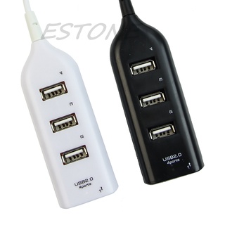 R* อะแดปเตอร์ฮับ USB 2 0 4 พอร์ต ความเร็วสูง ขนาดเล็ก แบบพกพา