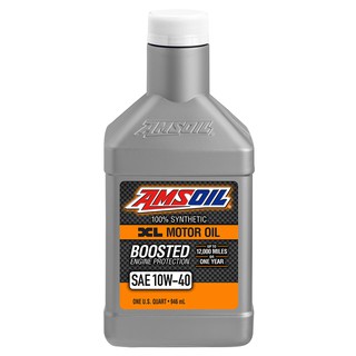 AMSOIL SAE 10W-40 XL Extended Life Synthetic Motor Oil 1 Quart 946 mL