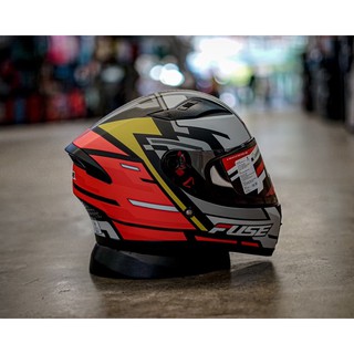 หมวกกันน็อคFUSE Helmet รุ่น Razor - Dynamic RED💖