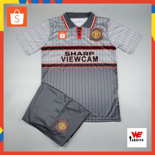 ❤️ชุดบอลแมนยู ชุดย้อนยุค ฤดูกาลปี 1994/1996 (เสื้อ+กางเกง) |  Manchester United Shirt Y1994/1996❤️