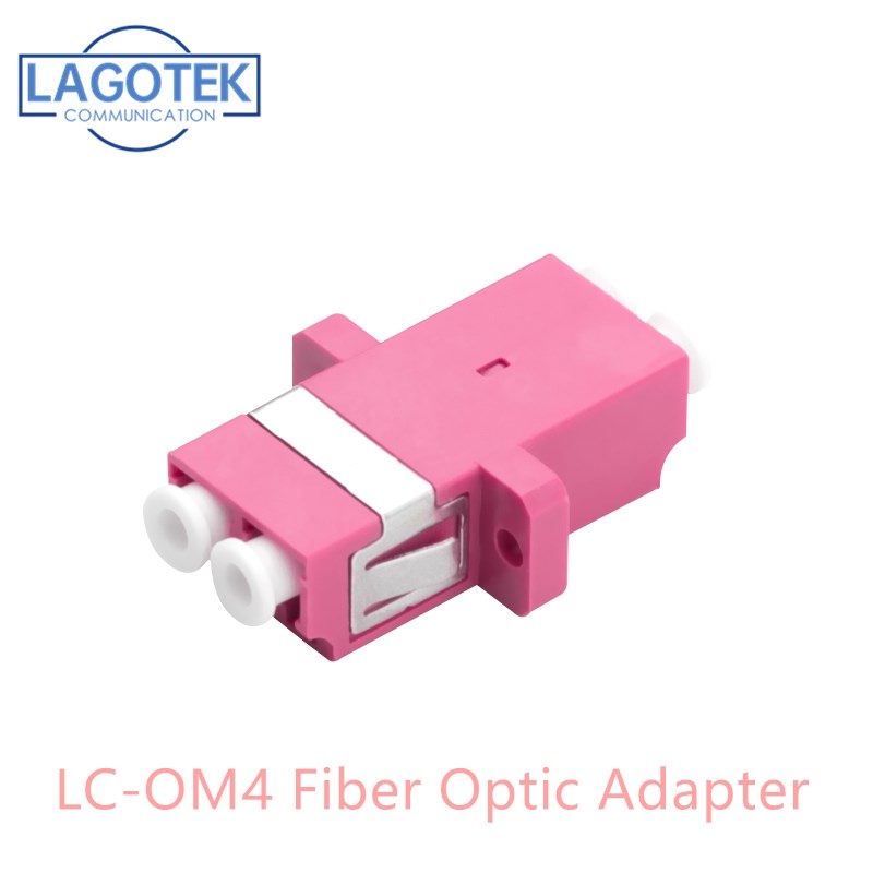 OM4 LC UPC Mulit mode Fiber optic Adapter OM4 LC UPC Optical fiber coupler LC Fiber flange LC UPC co