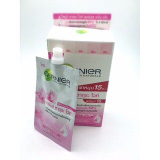 Garnier Sakura Cream การ์นิเย่ ซากุระ ครีม ฝาจุก