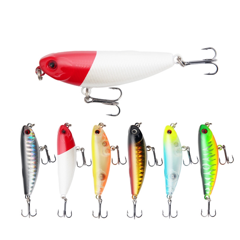 SYFishing ลอยดินสอ 50F 50 มม. 5g เหยื่อตกปลา Replica DW62 คุณภาพน้ำ Hard Lure เหยื่อปลาเทราท์ Mninnow Crank เหยื่อ Wobbler