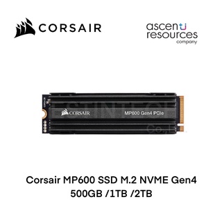 SSD (เอสเอสดี) CORSAIR MP600 PCIe NVMe M.2 2280 GEN4 500GB ของใหม่ประกัน 5ปี