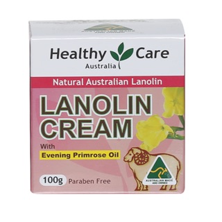 Healthy Care - Lanolin Cream with Evening Primrose Oil 100g