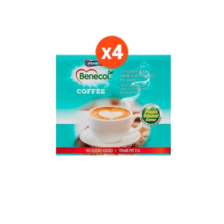Benecol Coffee กาแฟเบเนคอล กาแฟปรุงสำเร็จผสมแพลนท์สตานอล มีส่วนช่วยลดโคเลสเตอรอล แพ็ค 15 ซอง X 4 กล่อง (60ซอง)