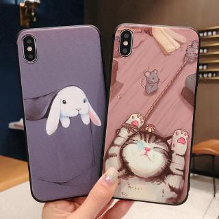 Compatible For Tecno POVA 5 4 Pro Spark 10 Pro Spark GO 2023 POVA 2 NEO POP 5 4 LTE Spark 8C 7T 7 Pro 6 Go Camon 18P 17P เคสโทรศัพท์มือถือ Tpu สําหรับ Pocket Dog Fun Cat and Mouse Tug of War