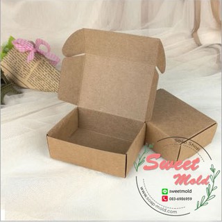 กล่องกระดาษคราฟ ขนาด8.5x6x3cmแพ็ค50ชิ้น รหัสสินค้า: 006966