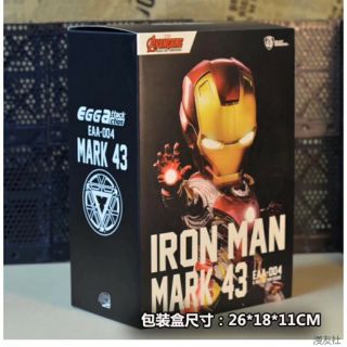 ⭐TGS⭐IRON MAN MARK 43 (มีไฟ LED เป็นแม่เหล็ก พร้อทอุปกรณ์)