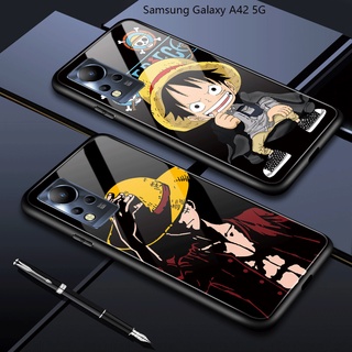 Compatible With Samsung Galaxy A04 A04S A54 A14 A42 5G เคสซัมซุง สำหรับ Case Anime One Piece Straw Hat Kid เคส เคสโทรศัพท์ เคสมือถือ