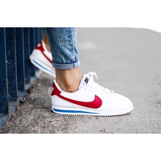 พร้อมส่ง! Nike Cortez Classic Forrest Gump ผู้หญิง ของแท้ 100%